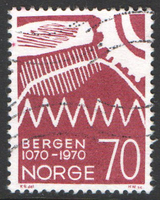 Norway Scott 558 Used - Click Image to Close